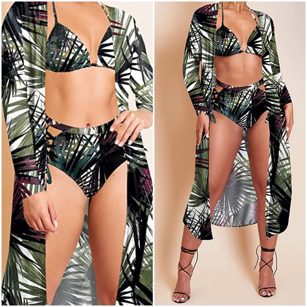 Viottiset High Waist Bikini Swimsuit NEW